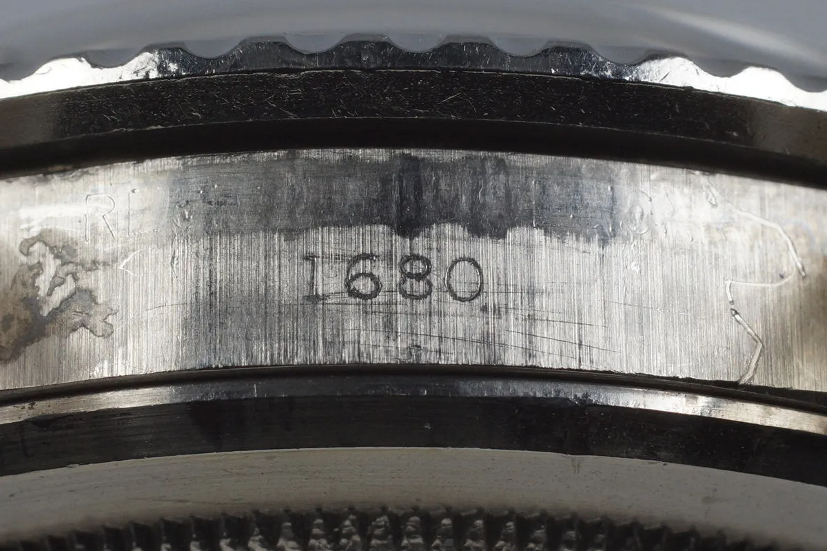 1970 Rolex Red Submariner 1680 Mark IV Dial with "Ghost" Insert