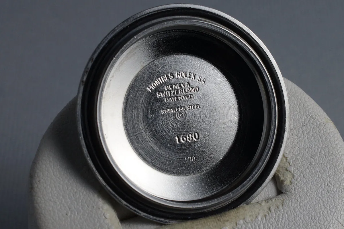 1970 Rolex Red Submariner 1680 Mark IV Dial with "Ghost" Insert