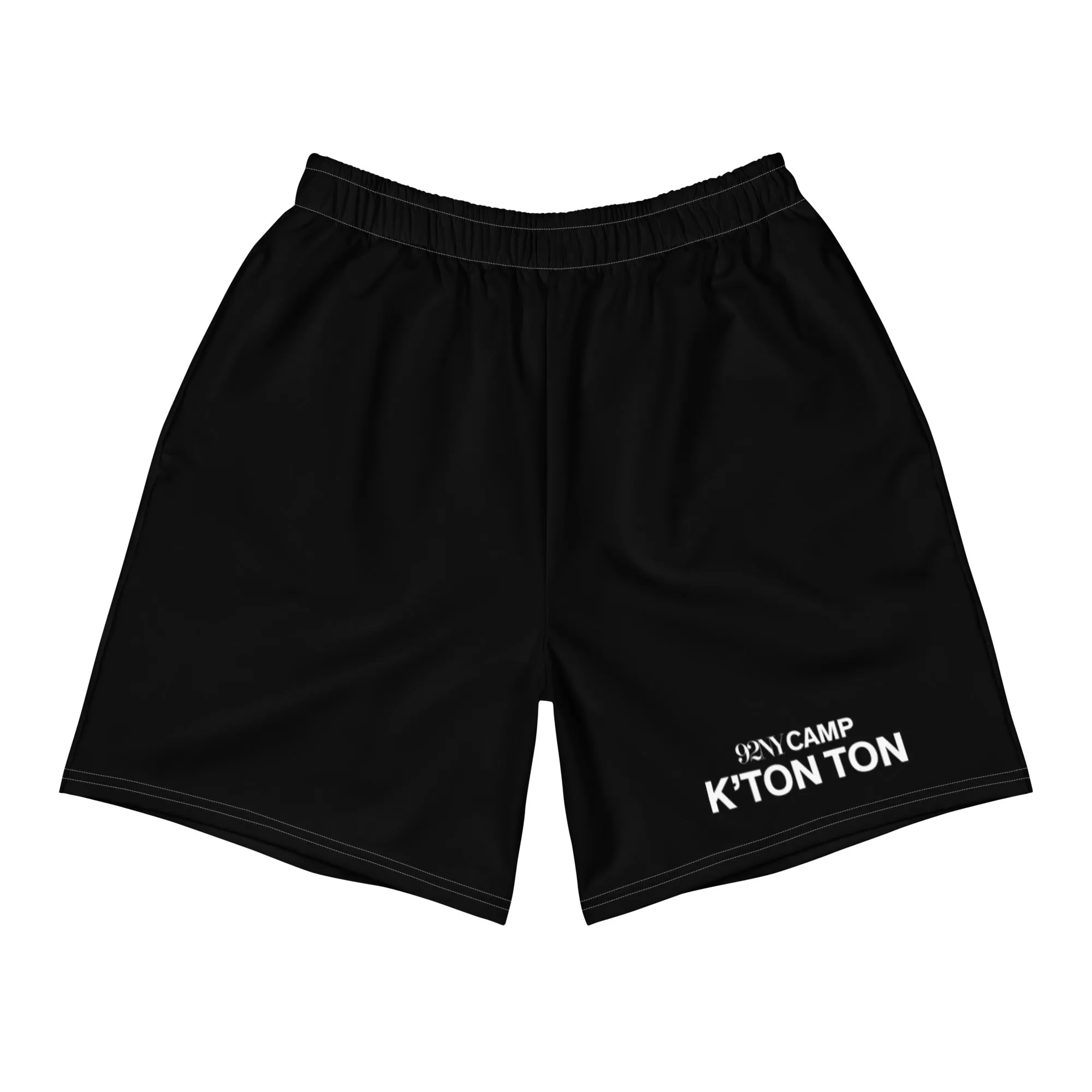 92nd St Athletic Black Shorts - K'Ton Ton