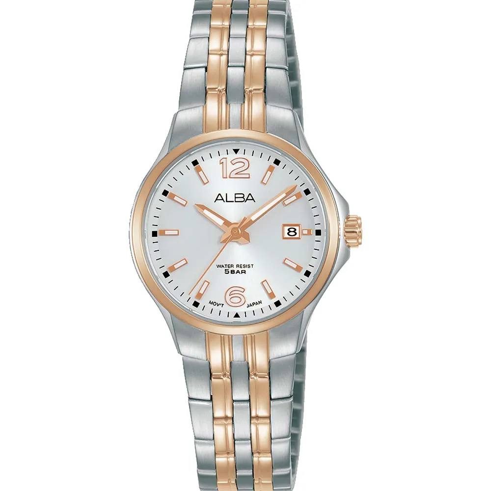 Alba AH7Y74X1 Two Tone Womens Watch