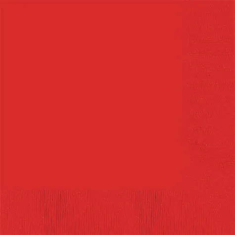 Apple Red Dinner Napkins | 40ct