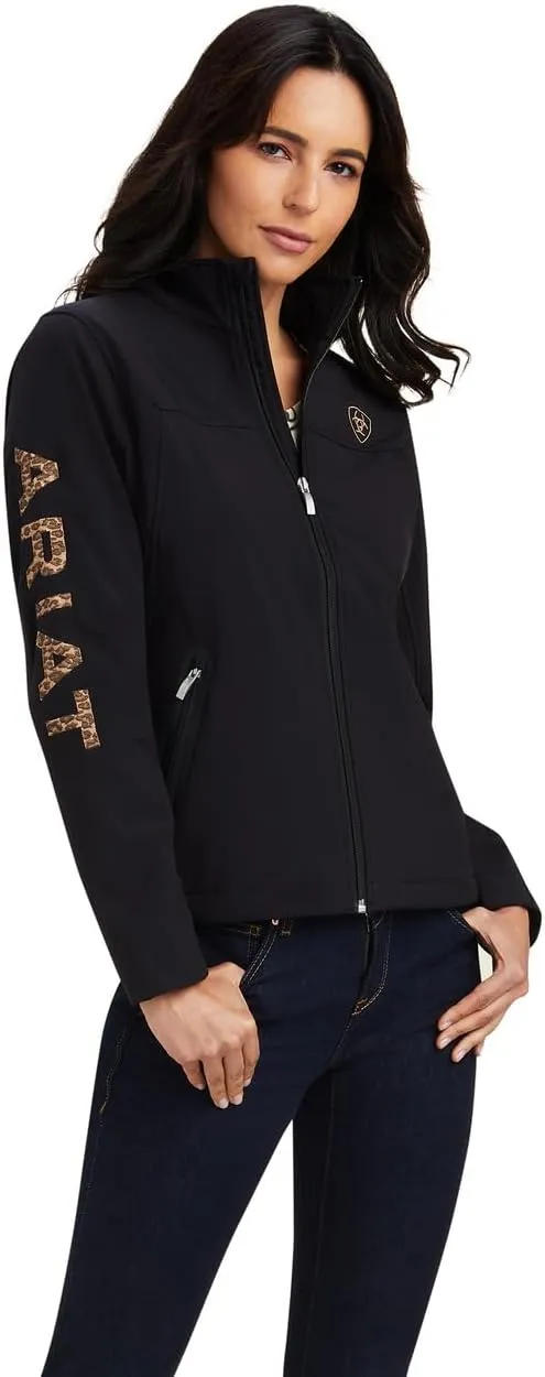 ARIAT Women's New Team Softshell, Rouge Red/Celestial Serape