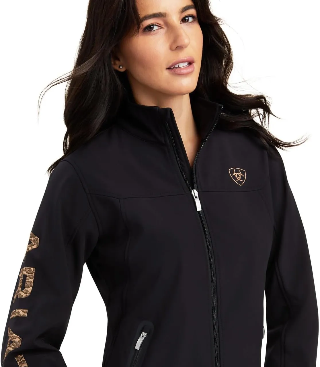 ARIAT Women's New Team Softshell, Rouge Red/Celestial Serape