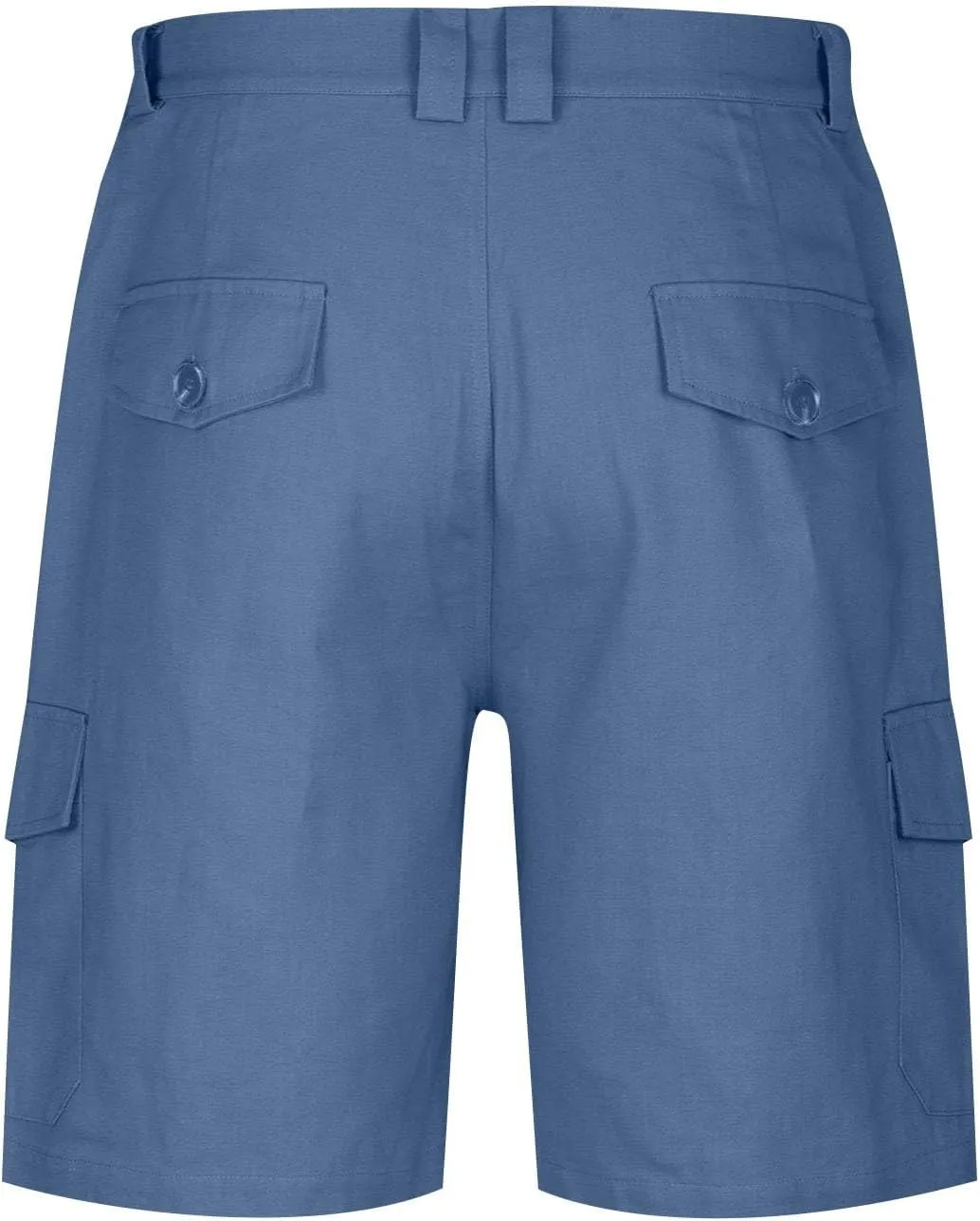 Athletic Cargo Shorts for Men Casual Lightweight Baggy Button Zipper Pants Loose Pockets Summer Beach Half Pants
