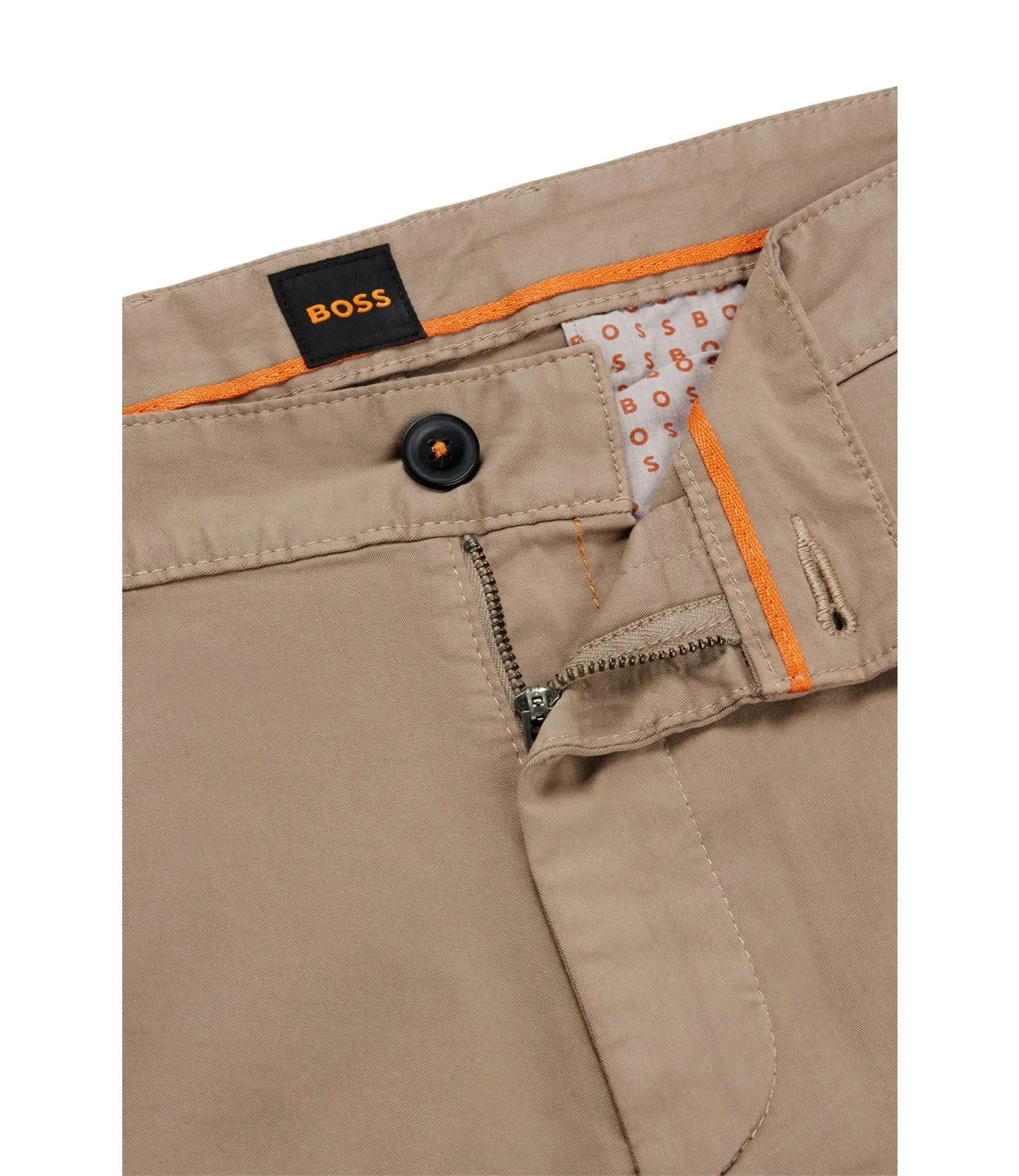 Bermuda Hugo Boss marrone in cotone