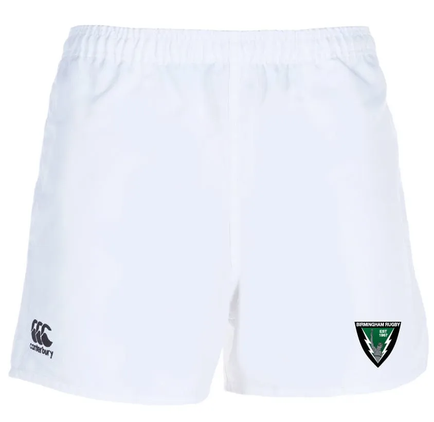 Birmingham Rugby Professional Polyester Rugby Short by Canterbury
