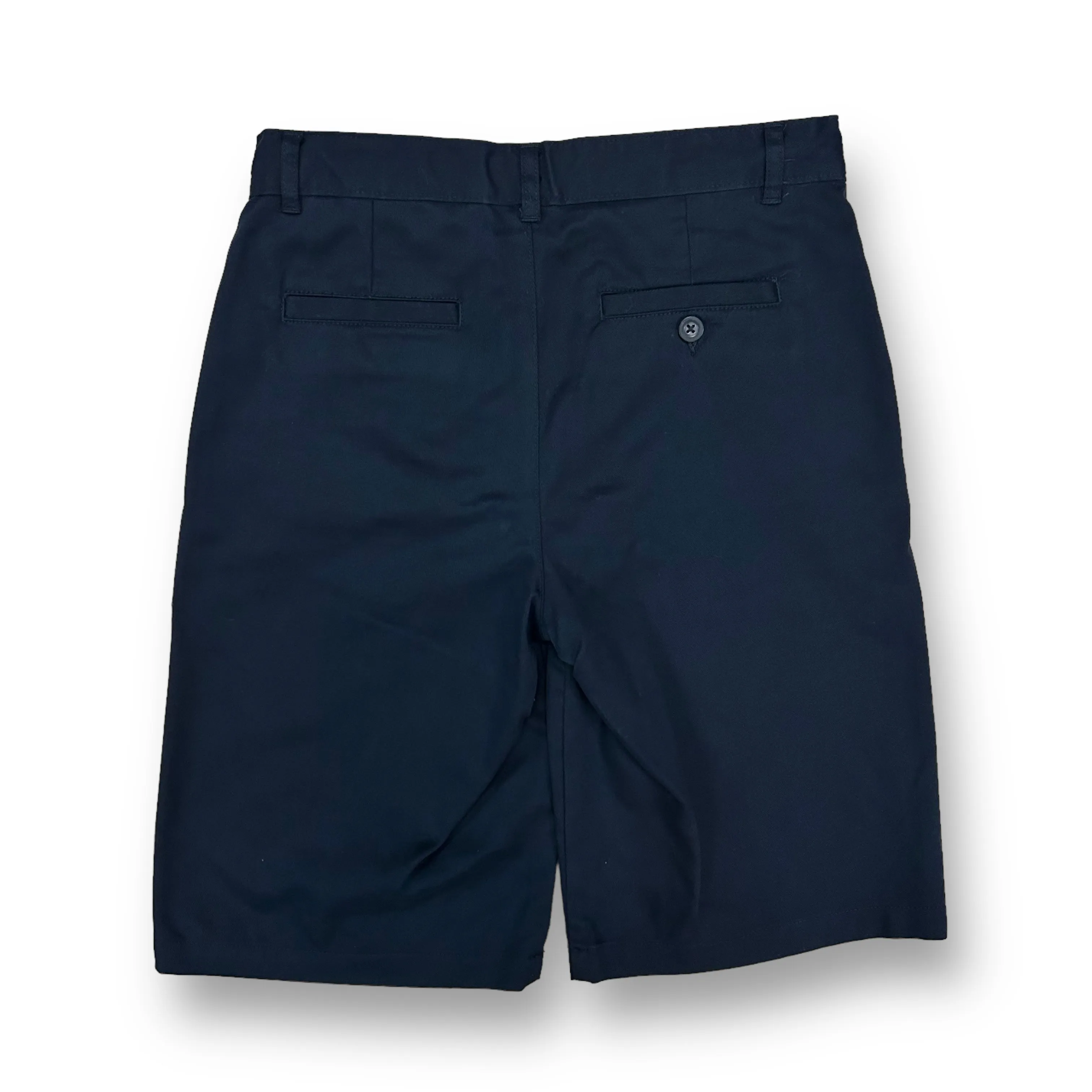 Boys Chaps Size 16 Navy Adjustable Waist Khaki Shorts