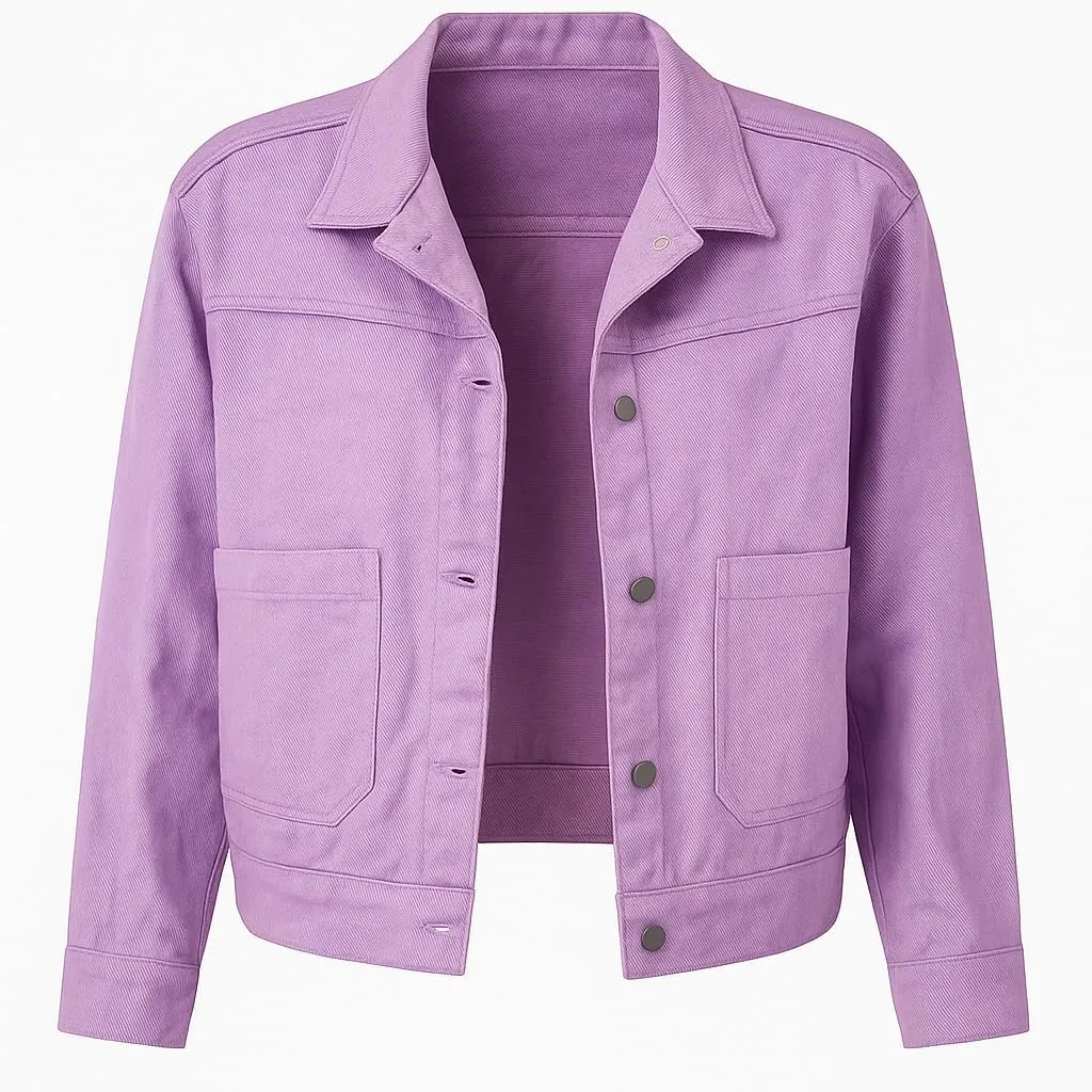 Classic- Oversized Button Up Denim Jacket