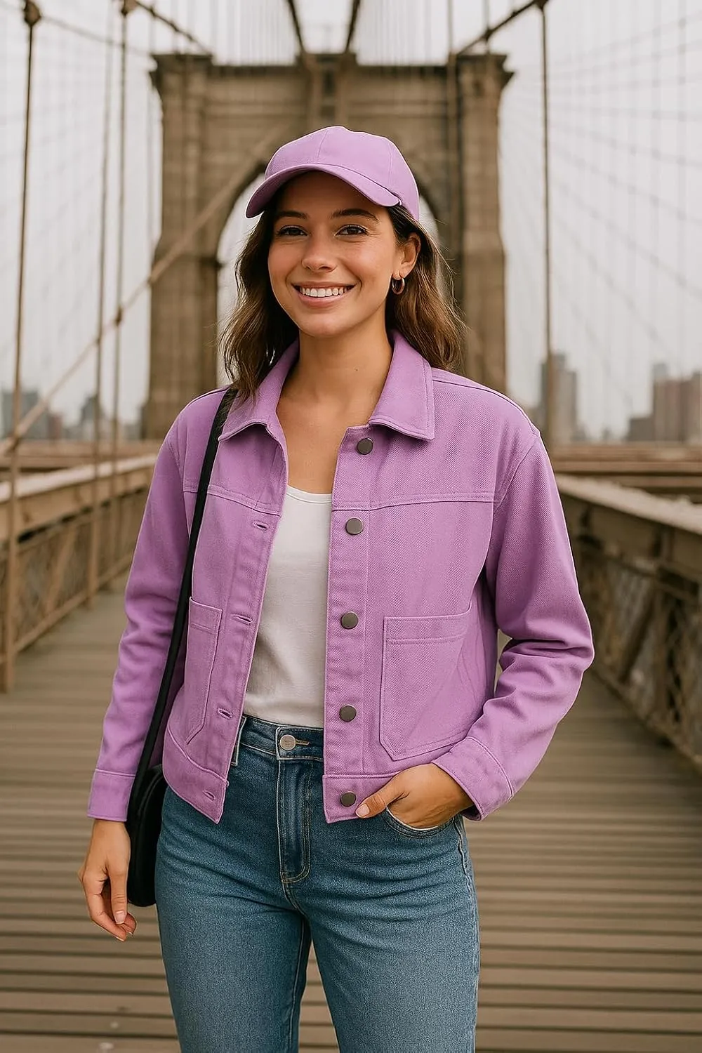 Classic- Oversized Button Up Denim Jacket