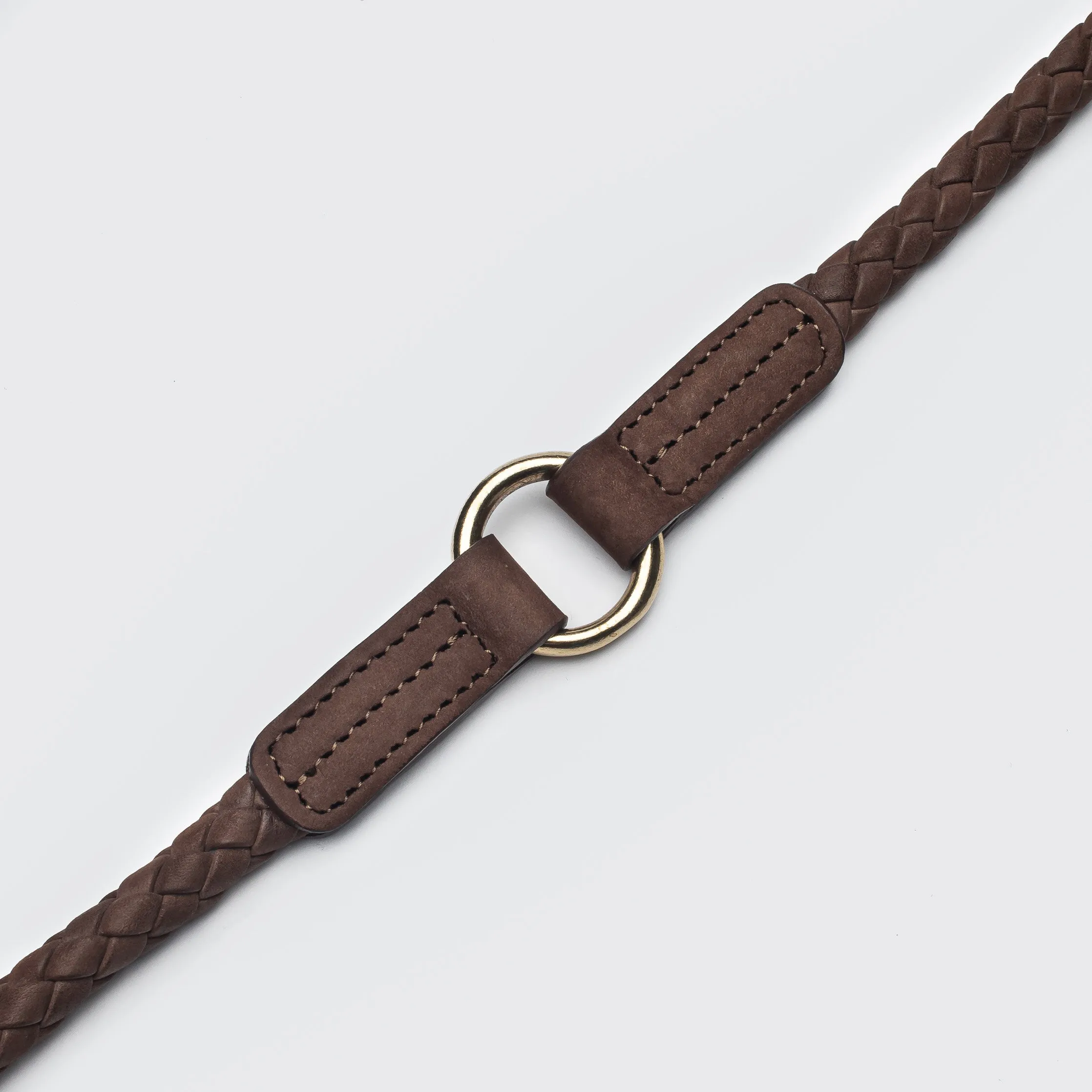 Cloud7: Ravello Leather Dog Leash in Hazel