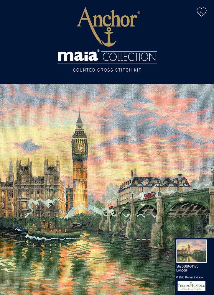Counted Cross Stitch Kit Maia - London