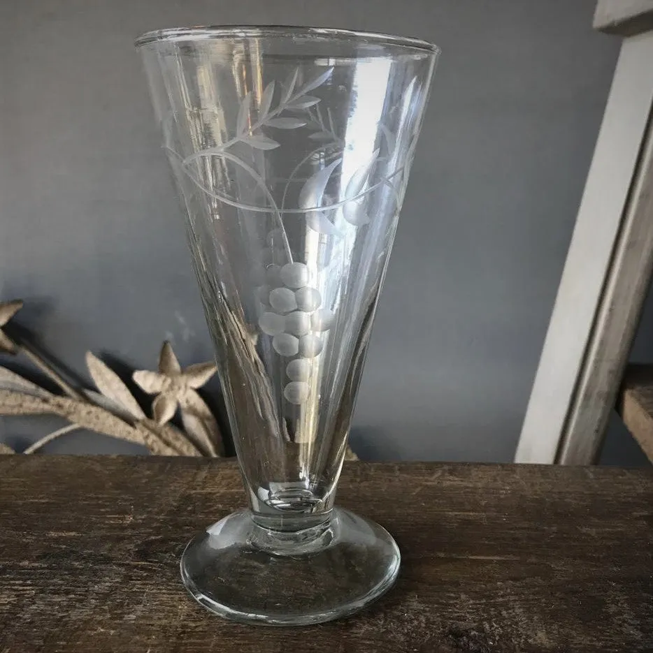 Etched Prosecco Glass - Two Styles