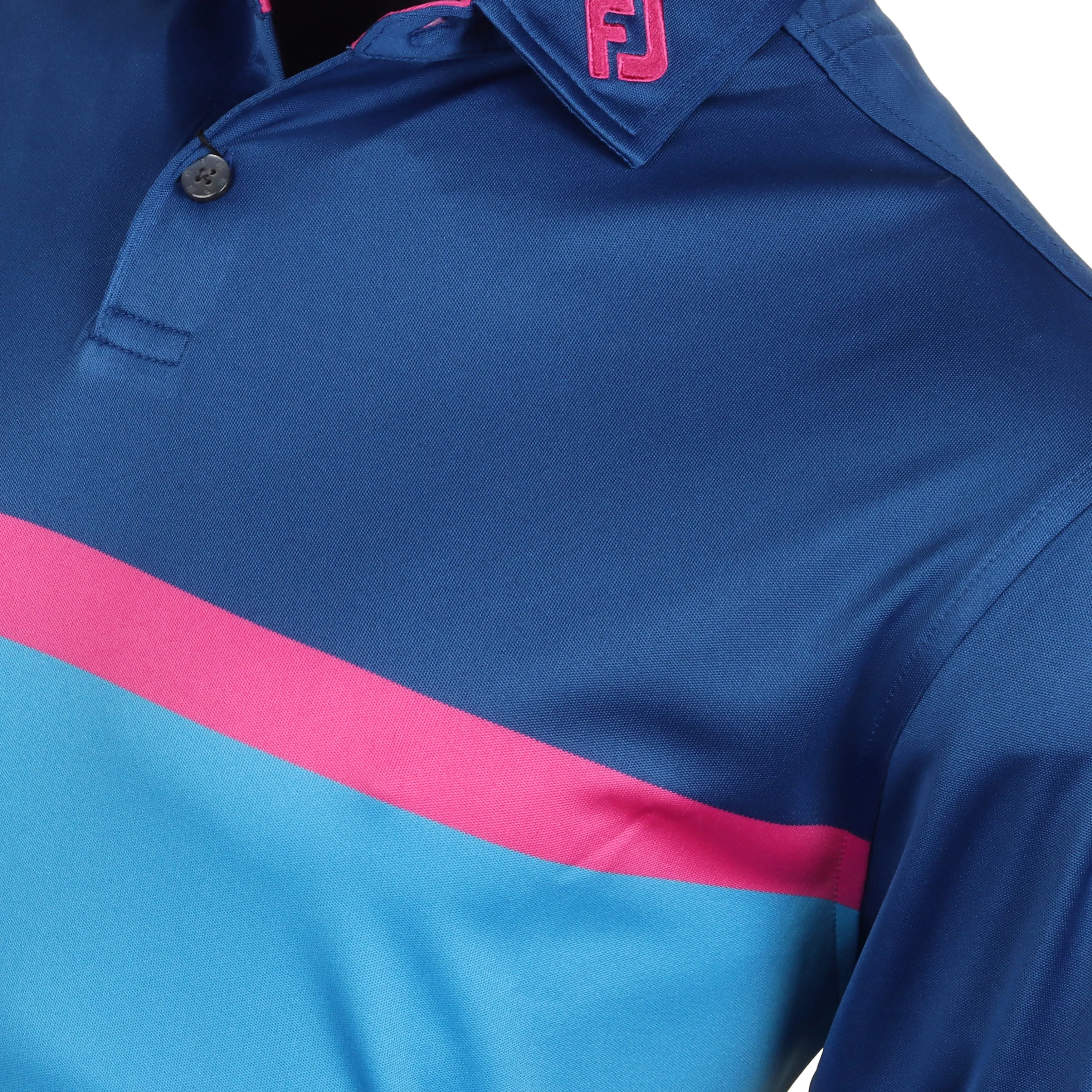 FootJoy Colour Block Interlock Golf Shirt