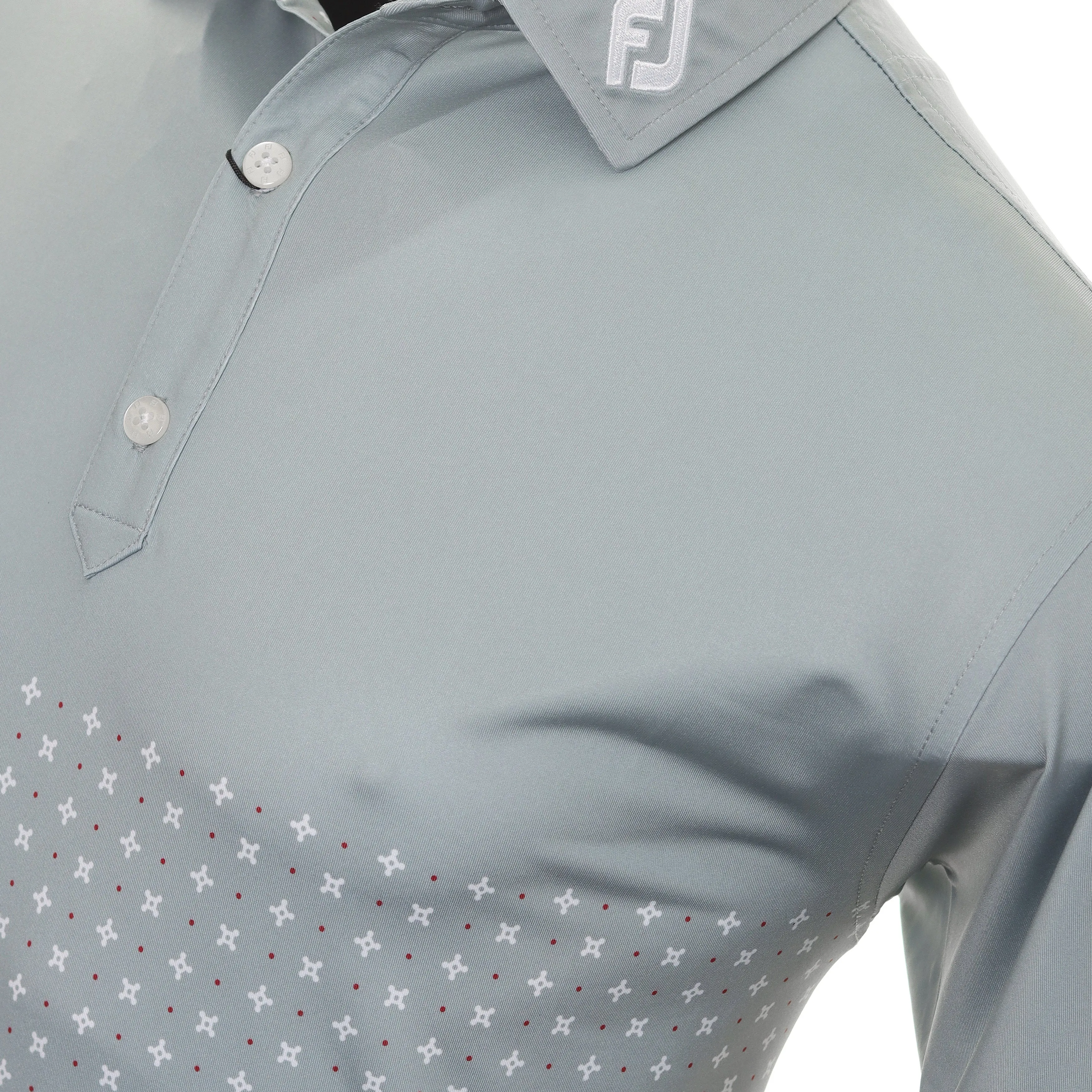 FootJoy Engineered Foulard Lisle Golf Shirt