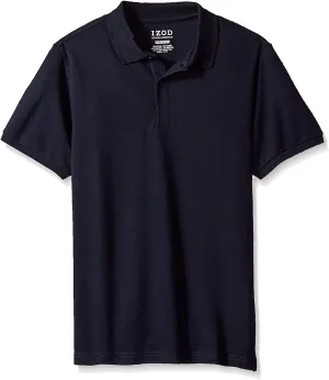 IZOD Uniform Young Men's Short Sleeve Pique Polo