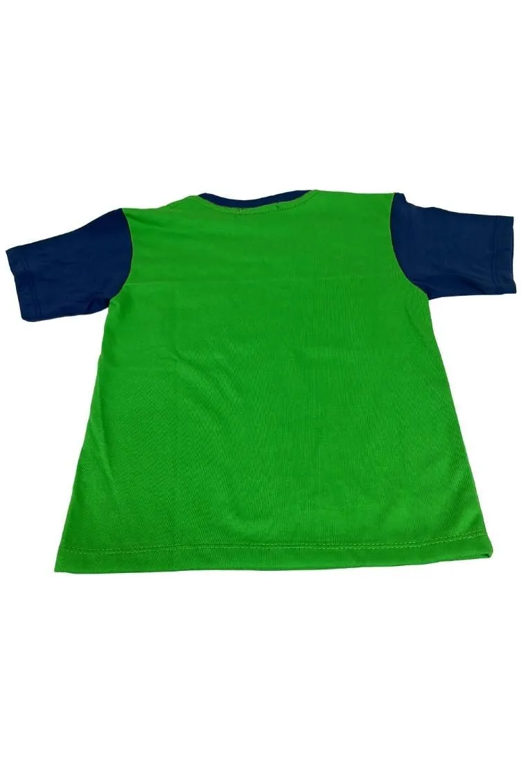 Landmark Short Set Gribralta/G-Flush with Tennis-Print Pocket Tshirt