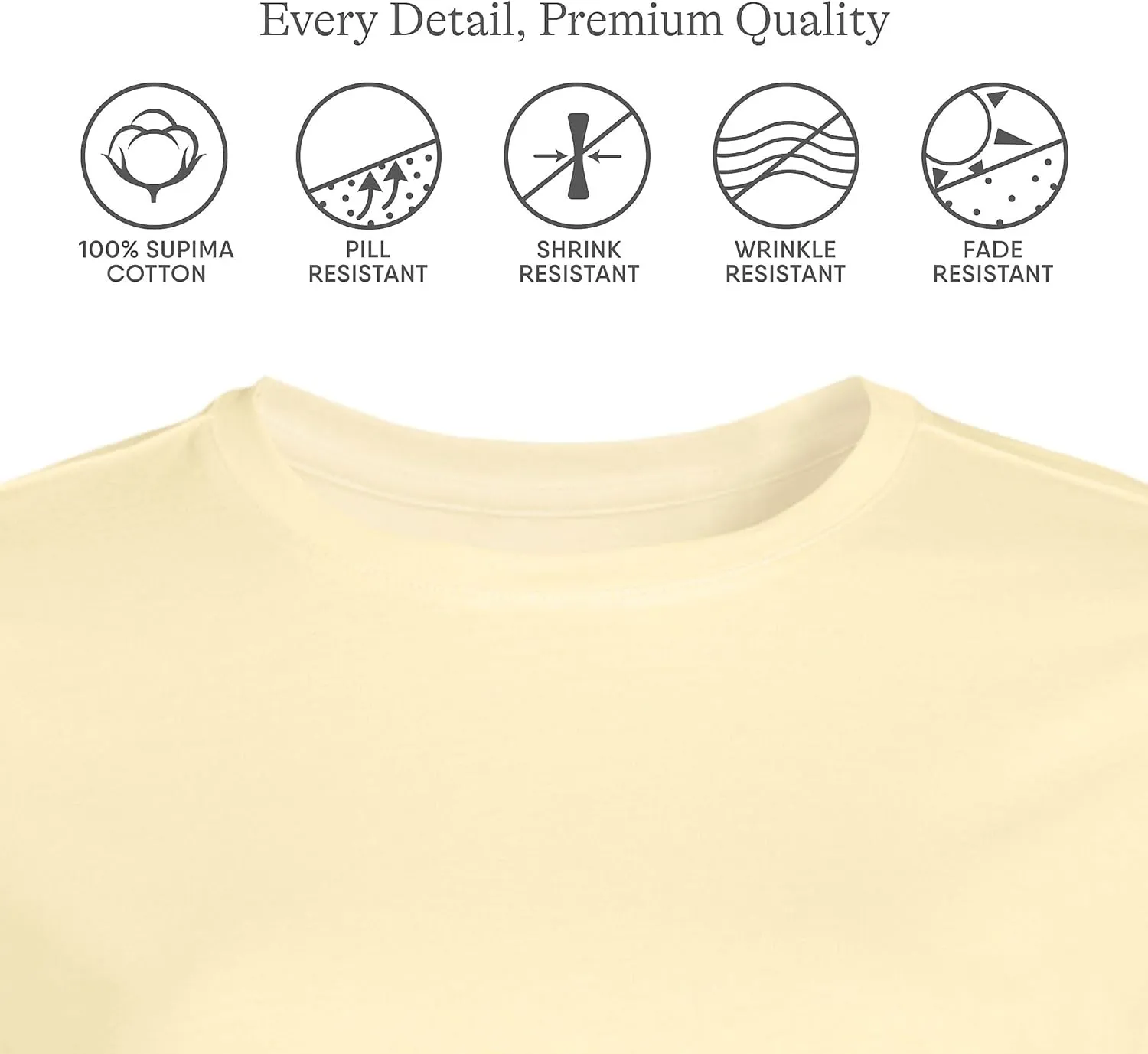 Lands' End Women's Relaxed American-Grown Supima Cotton Crew Neck T-Shirt