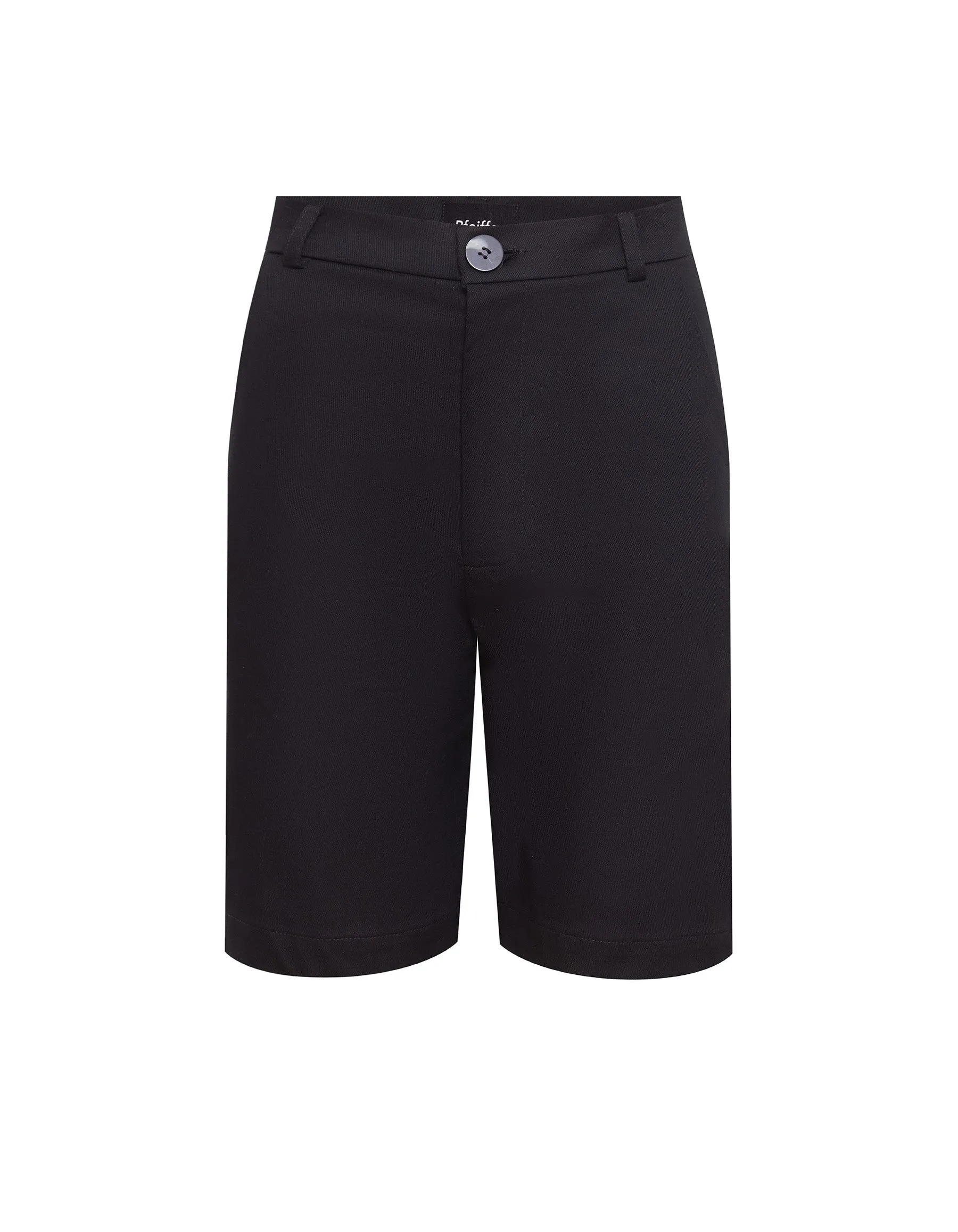 LOURDES BERMUDA SHORT | BLACK