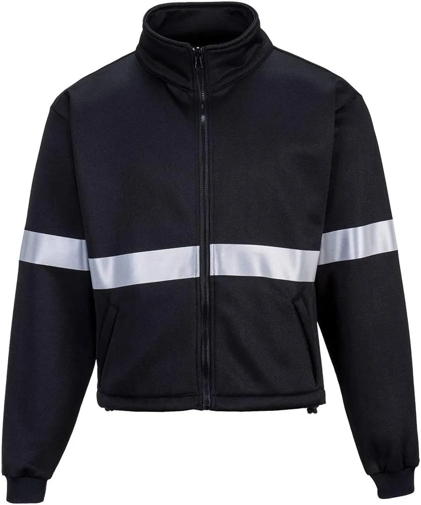 Portwest US365 Men's Hi Vis Waterproof 3-in-1 Bomber Jacket - Reflective Contrast Rain Jacket ANSI Class 3