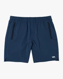 RVCA Yogger Stretch Athletic Shorts 17" - Midnight