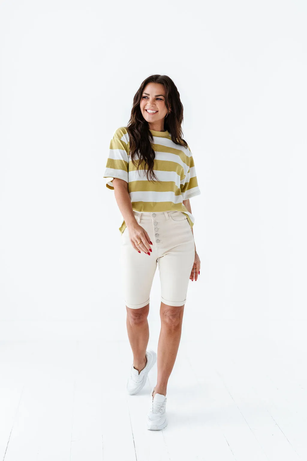 Sally Stretch Bermuda Shorts