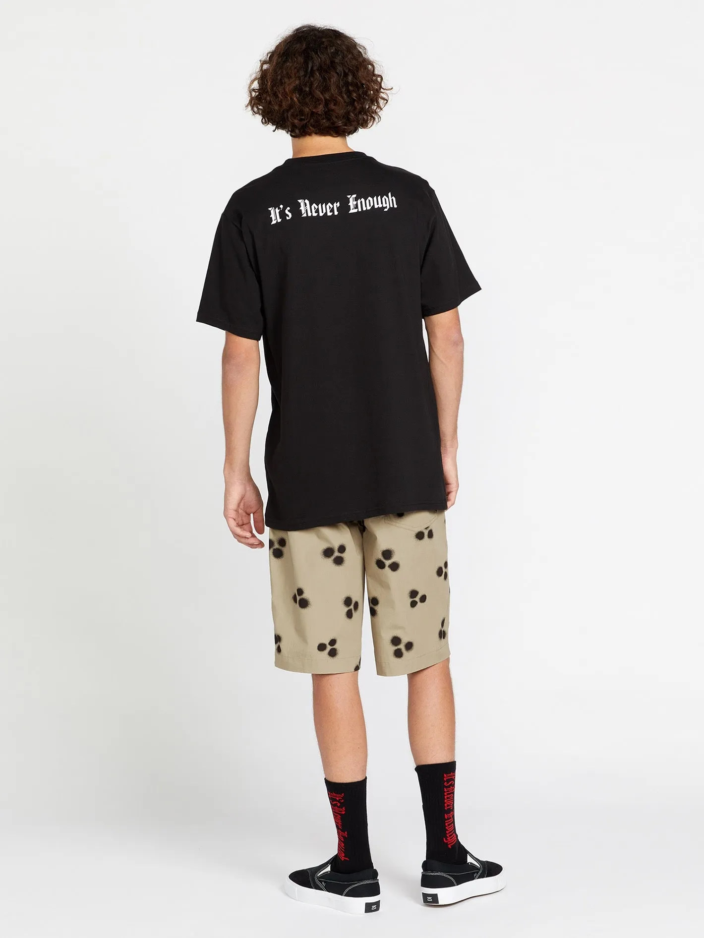 Schroff X Volcom Elastic Waist Shorts - Khaki