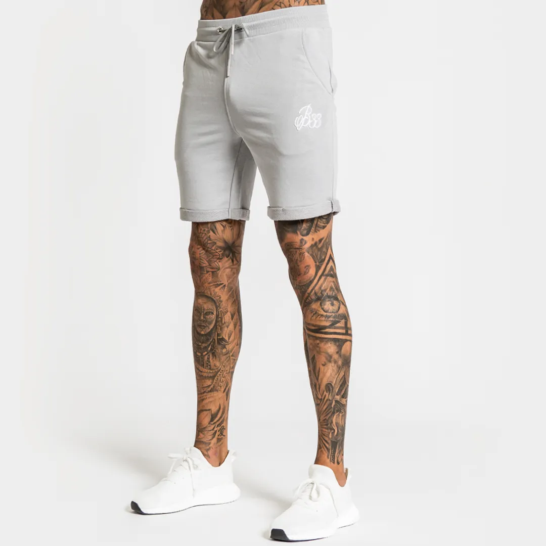 Signature Cotton Short - Light Grey