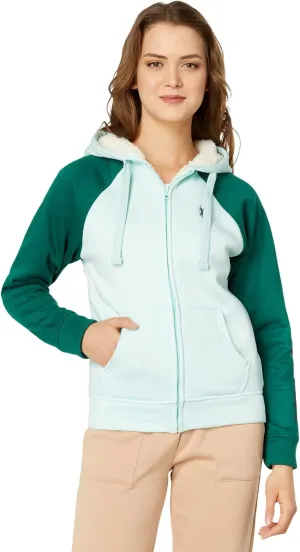 U.S. POLO ASSN. Raglan Color-Block Hoodie