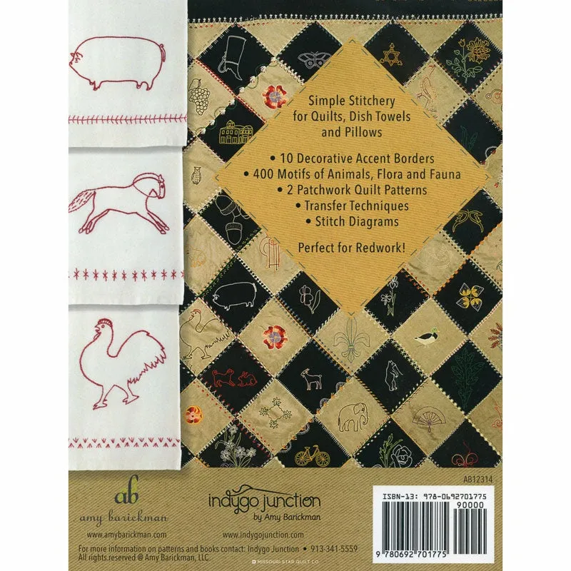 Vintage Made Modern - Folk Art Motifs: 400  Designs to Hand Embroider Book
