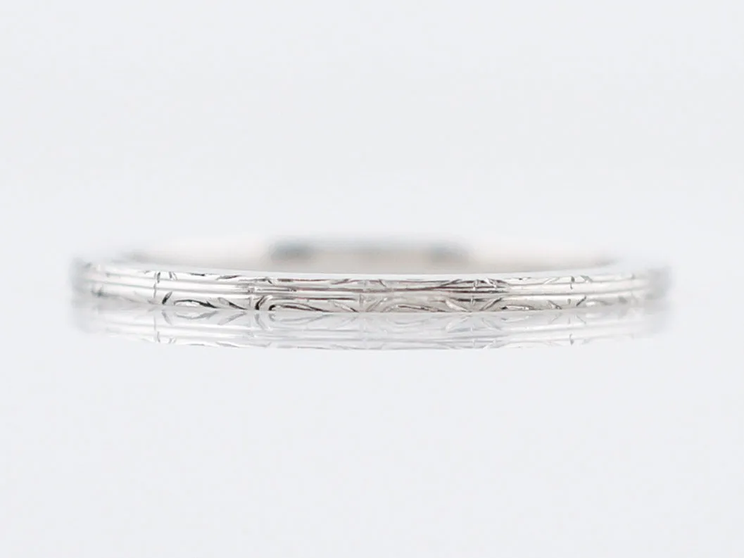 Wedding Band Modern Tiffany & Co. in Platinum