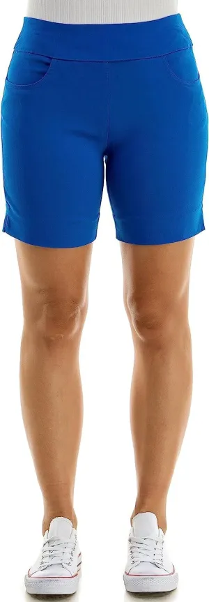 Zac & Rachel Women's Pull on Millennium Shorts W/Front Pockets